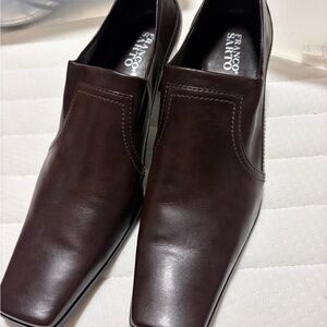Franco Sarto Men's Dark Brown Leather Loafers